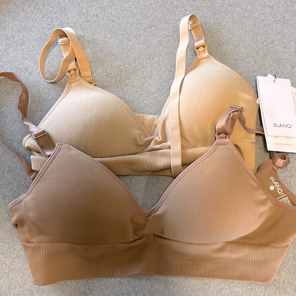 (2) BLANQI Nursing Bras
